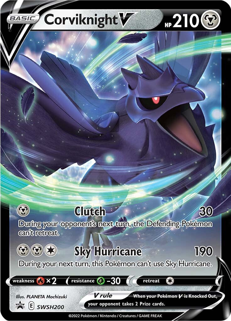 Corviknight V (SWSH200) [Sword & Shield: Black Star Promos] | Play N Trade Winnipeg