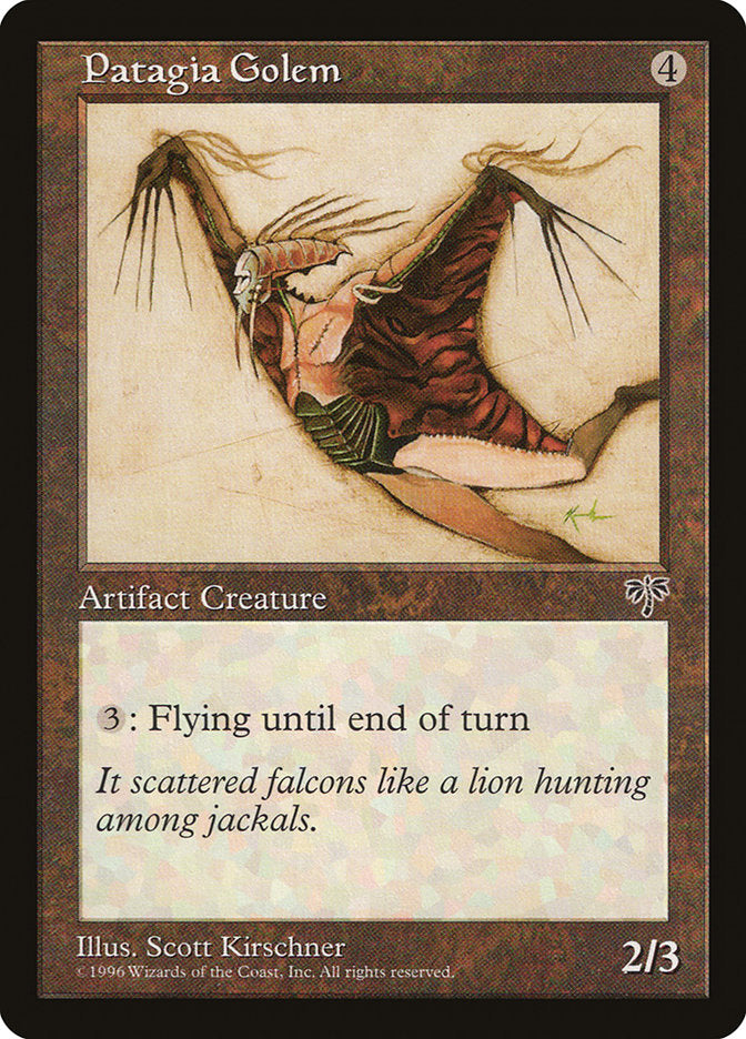 Patagia Golem [Mirage] | Play N Trade Winnipeg