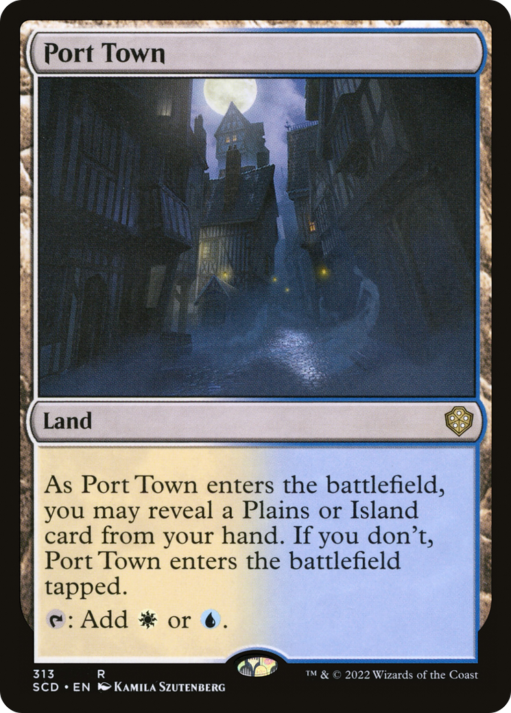 Port Town [Starter Commander Decks] | Play N Trade Winnipeg