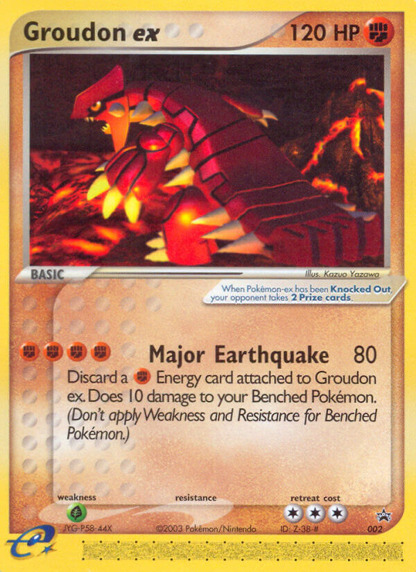 Groudon ex (002) [Nintendo: Black Star Promos] | Play N Trade Winnipeg