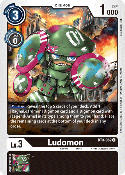 Ludomon [BT3-062] [Release Special Booster Ver.1.5] | Play N Trade Winnipeg