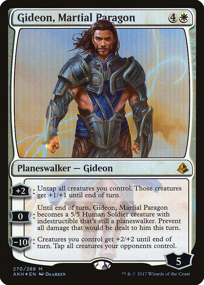 Gideon, Martial Paragon [Amonkhet] | Play N Trade Winnipeg