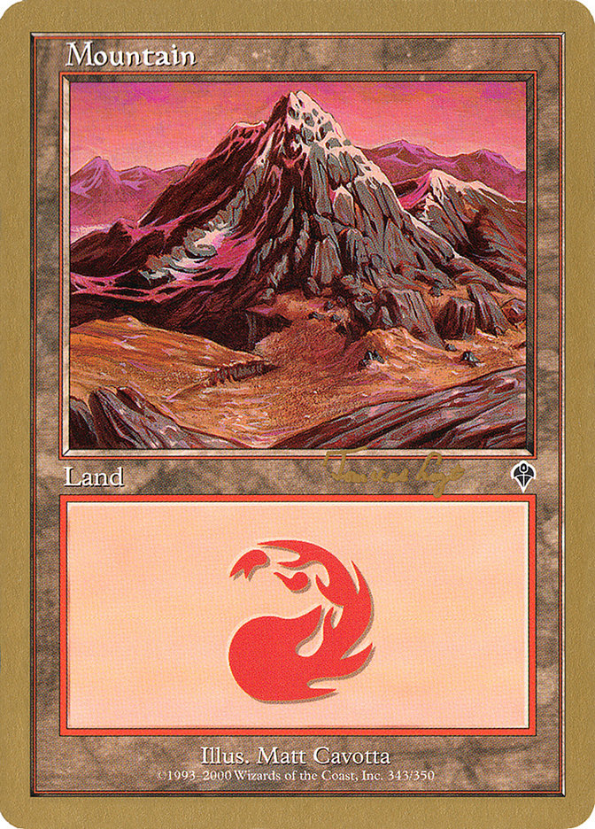 Mountain (tvdl343) (Tom van de Logt) [World Championship Decks 2001] | Play N Trade Winnipeg