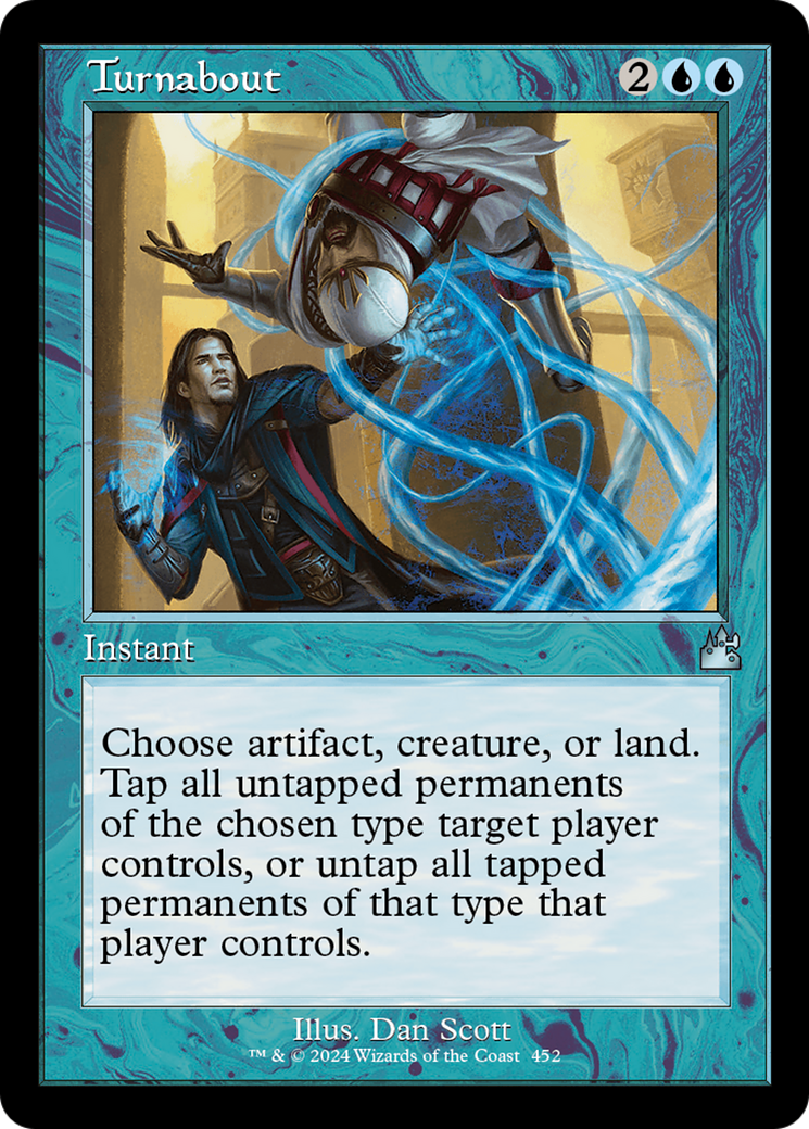 Turnabout (Retro Frame) [Ravnica Remastered] | Play N Trade Winnipeg