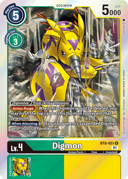 Digmon [BT8-051] [New Awakening] | Play N Trade Winnipeg