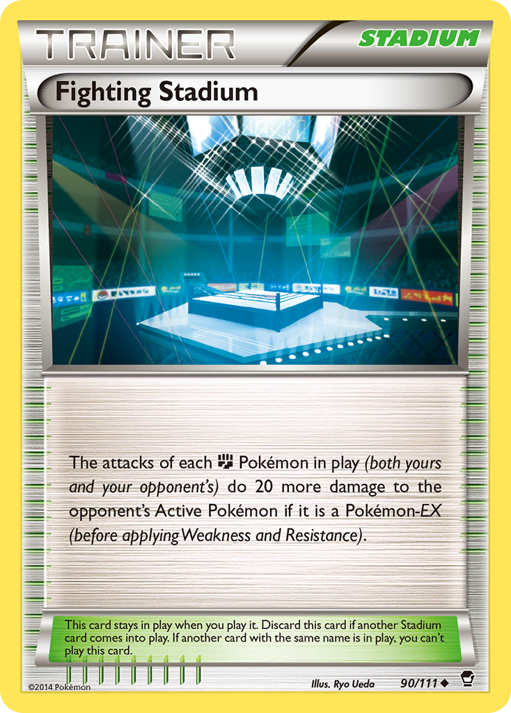 Fighting Stadium (90/111) [XY: Furious Fists] | Play N Trade Winnipeg