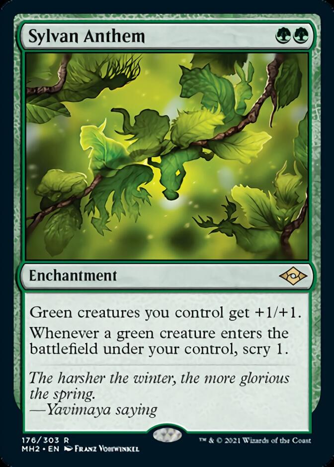 Sylvan Anthem [Modern Horizons 2] | Play N Trade Winnipeg