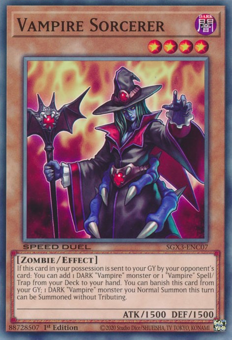 Vampire Sorcerer [SGX3-ENC07] Common | Play N Trade Winnipeg