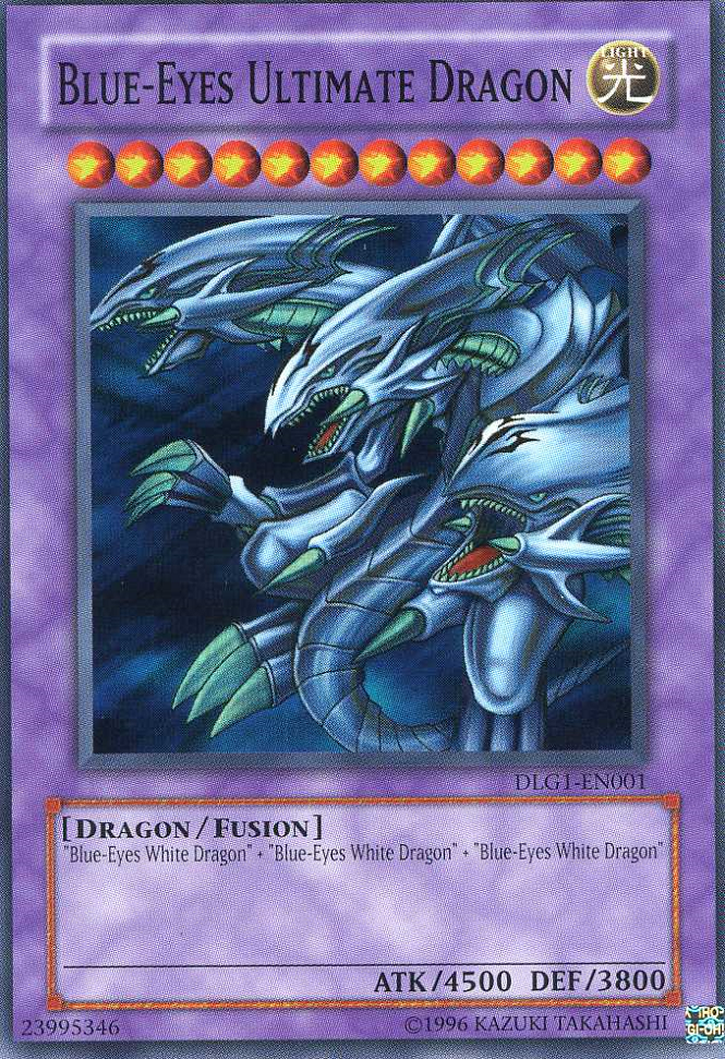 Blue-Eyes Ultimate Dragon [DLG1-EN001] Super Rare | Play N Trade Winnipeg