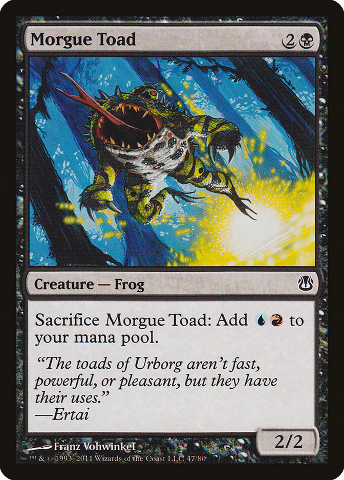 Morgue Toad [Duel Decks: Ajani vs. Nicol Bolas] | Play N Trade Winnipeg