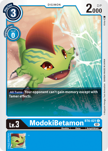 ModokiBetamon [BT6-021] [Double Diamond] | Play N Trade Winnipeg