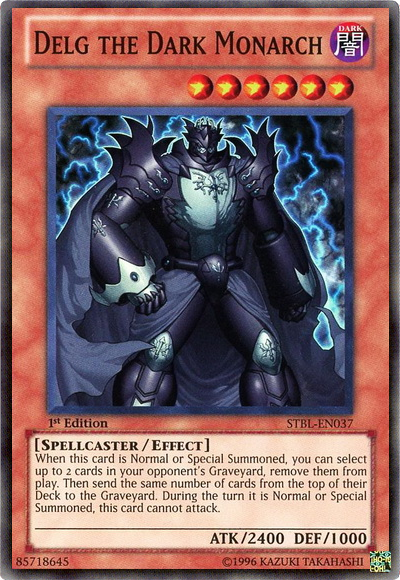 Delg the Dark Monarch [STBL-EN037] Super Rare | Play N Trade Winnipeg