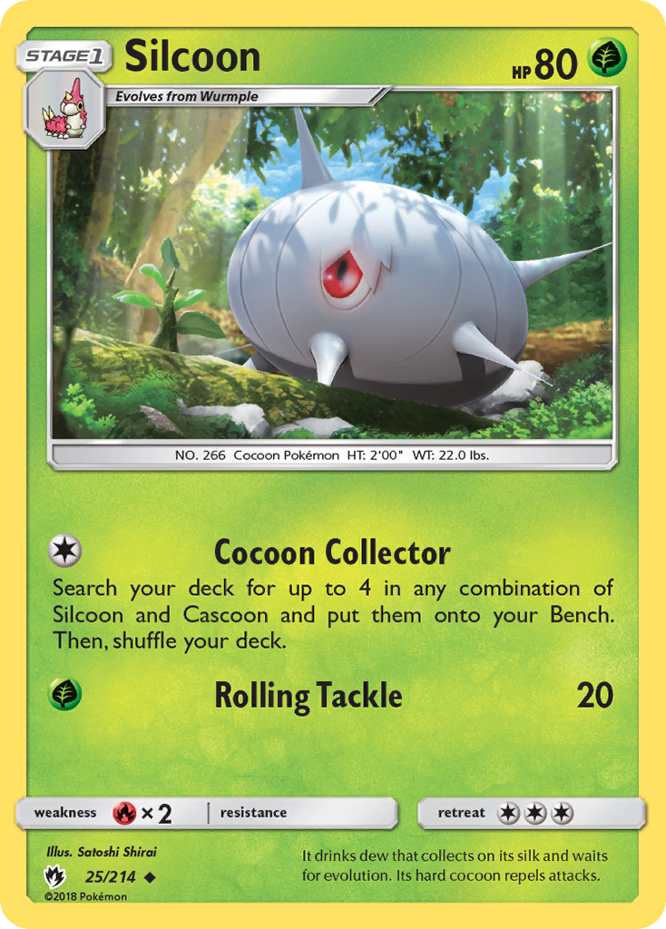 Silcoon (25/214) [Sun & Moon: Lost Thunder] | Play N Trade Winnipeg