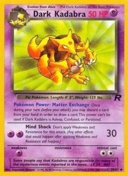 Dark Kadabra (39/82) [Team Rocket Unlimited] | Play N Trade Winnipeg