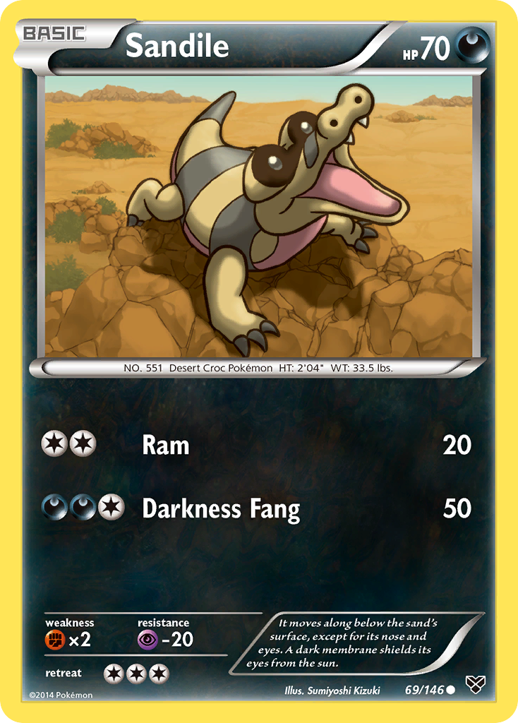 Sandile (69/146) [XY: Base Set] | Play N Trade Winnipeg