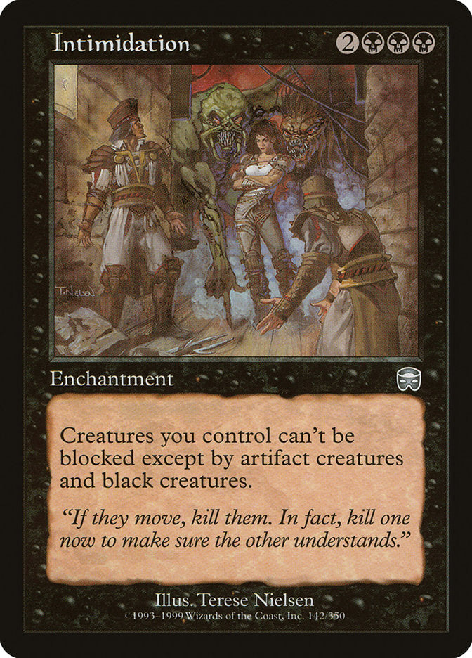Intimidation [Mercadian Masques] | Play N Trade Winnipeg