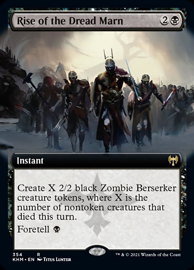 Rise of the Dread Marn (Extended Art) [Kaldheim] | Play N Trade Winnipeg