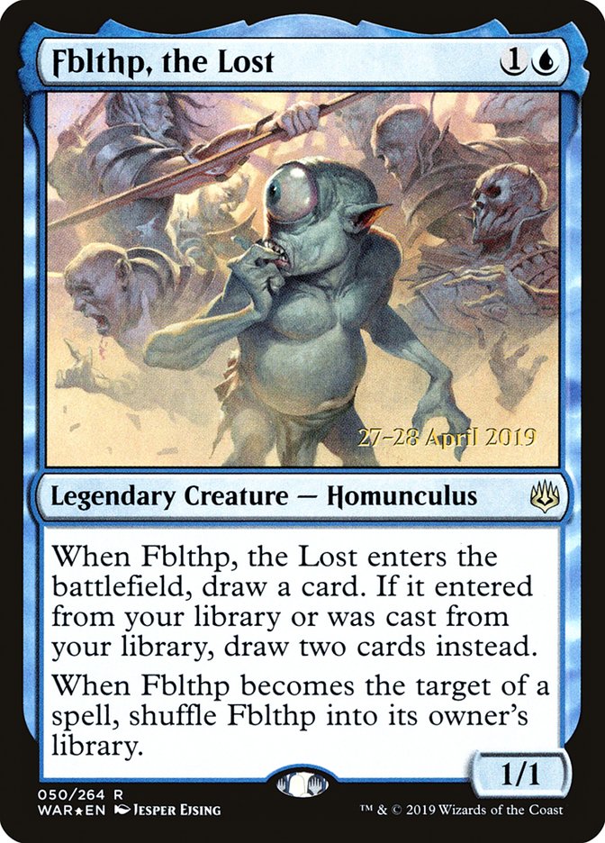 Fblthp, the Lost  [War of the Spark Prerelease Promos] | Play N Trade Winnipeg