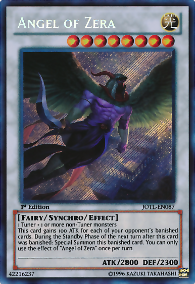 Angel of Zera [JOTL-EN087] Secret Rare | Play N Trade Winnipeg