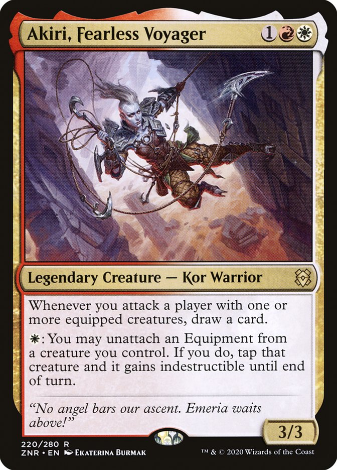 Akiri, Fearless Voyager [Zendikar Rising] | Play N Trade Winnipeg