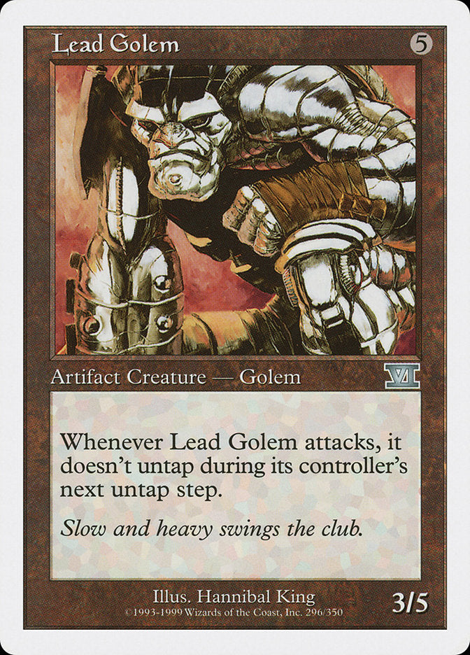 Lead Golem [Classic Sixth Edition] | Play N Trade Winnipeg