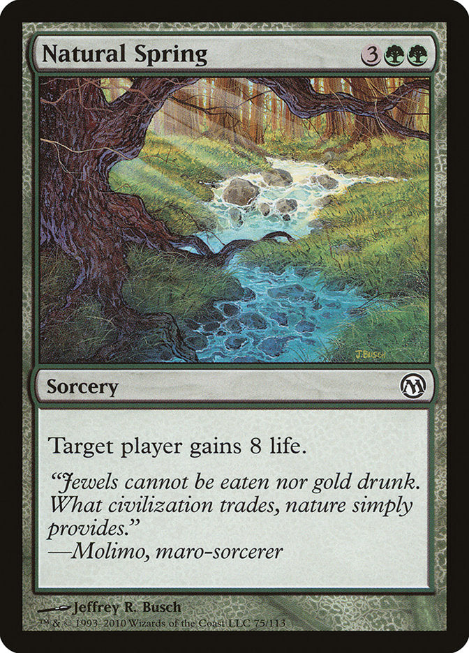 Natural Spring [Duels of the Planeswalkers] | Play N Trade Winnipeg