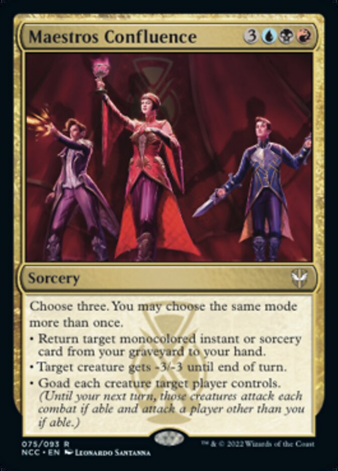 Maestros Confluence [Streets of New Capenna Commander] | Play N Trade Winnipeg