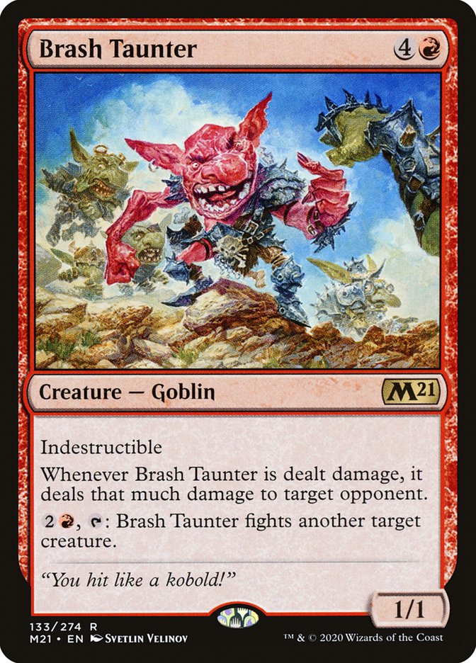 Brash Taunter [Core Set 2021] | Play N Trade Winnipeg