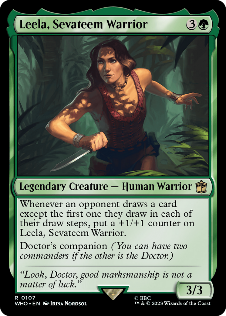 Leela, Sevateem Warrior [Doctor Who] | Play N Trade Winnipeg