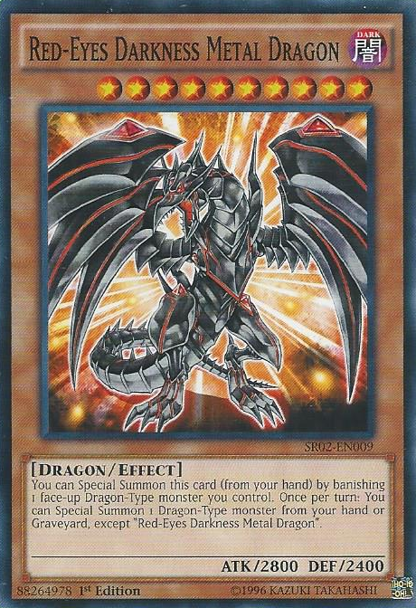 Red-Eyes Darkness Metal Dragon [SR02-EN009] Common | Play N Trade Winnipeg