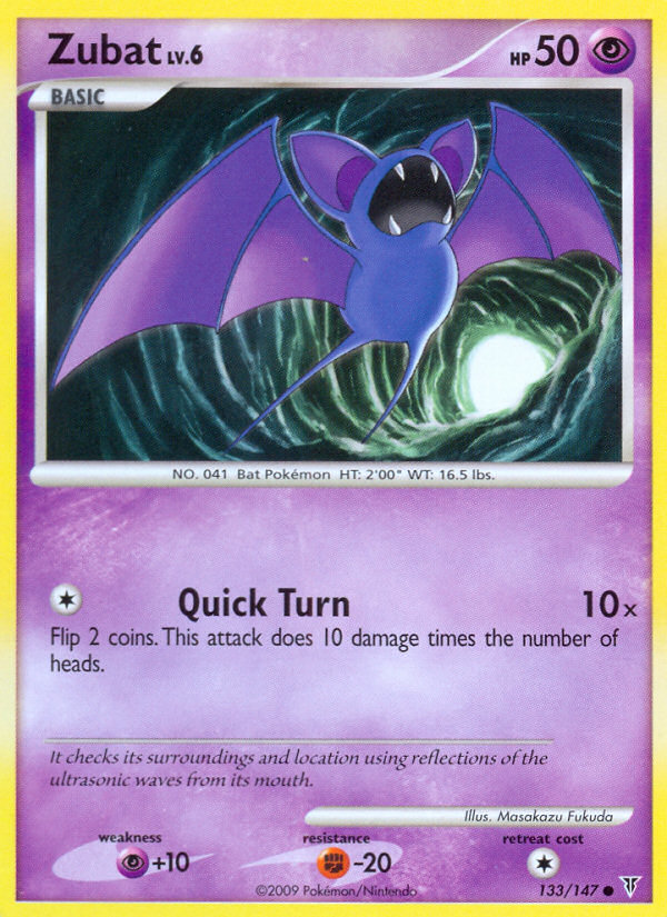 Zubat (133/147) [Platinum: Supreme Victors] | Play N Trade Winnipeg