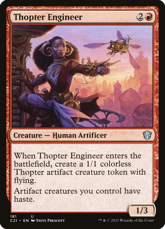 Thopter Engineer [Commander 2021] | Play N Trade Winnipeg