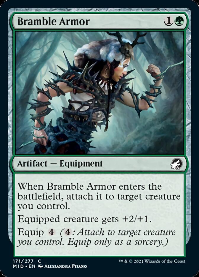 Bramble Armor [Innistrad: Midnight Hunt] | Play N Trade Winnipeg