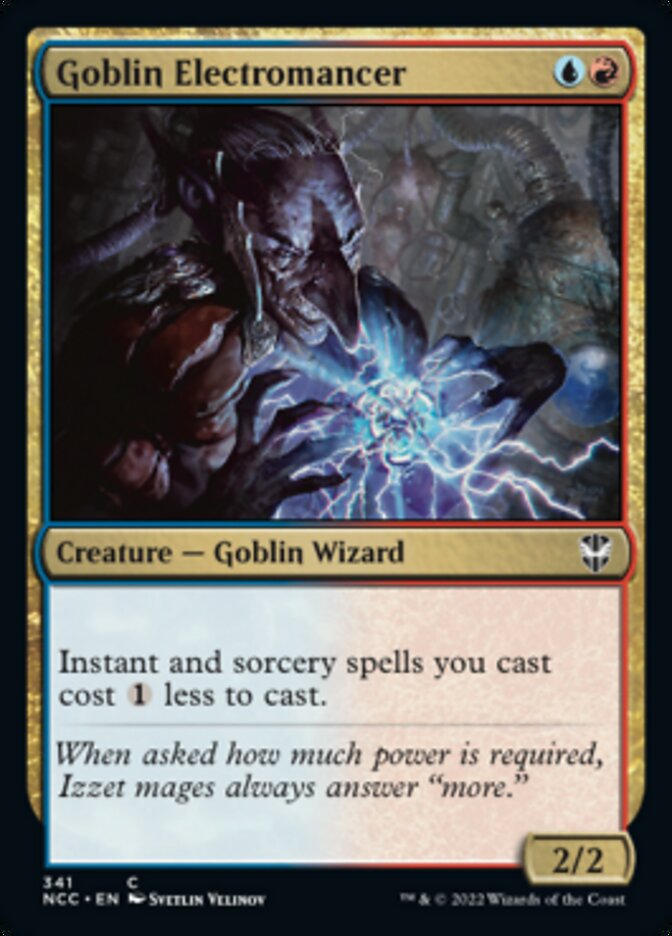 Goblin Electromancer [Streets of New Capenna Commander] | Play N Trade Winnipeg