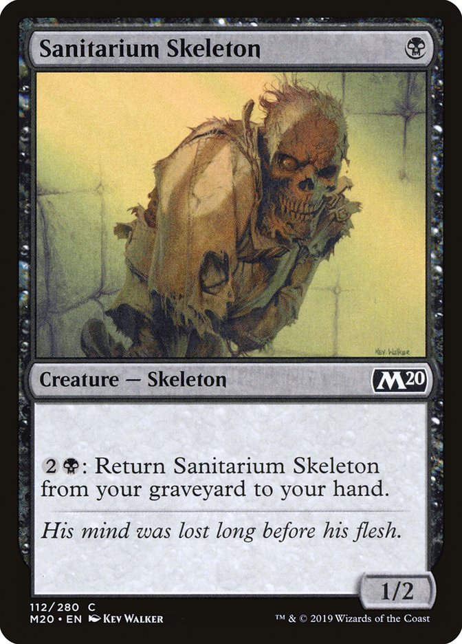 Sanitarium Skeleton [Core Set 2020] | Play N Trade Winnipeg