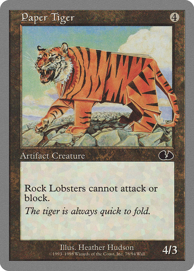 Paper Tiger [Unglued] | Play N Trade Winnipeg