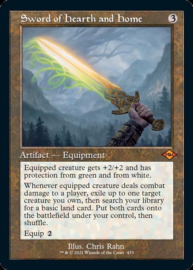 Sword of Hearth and Home (Retro Foil Etched) [Modern Horizons 2] | Play N Trade Winnipeg