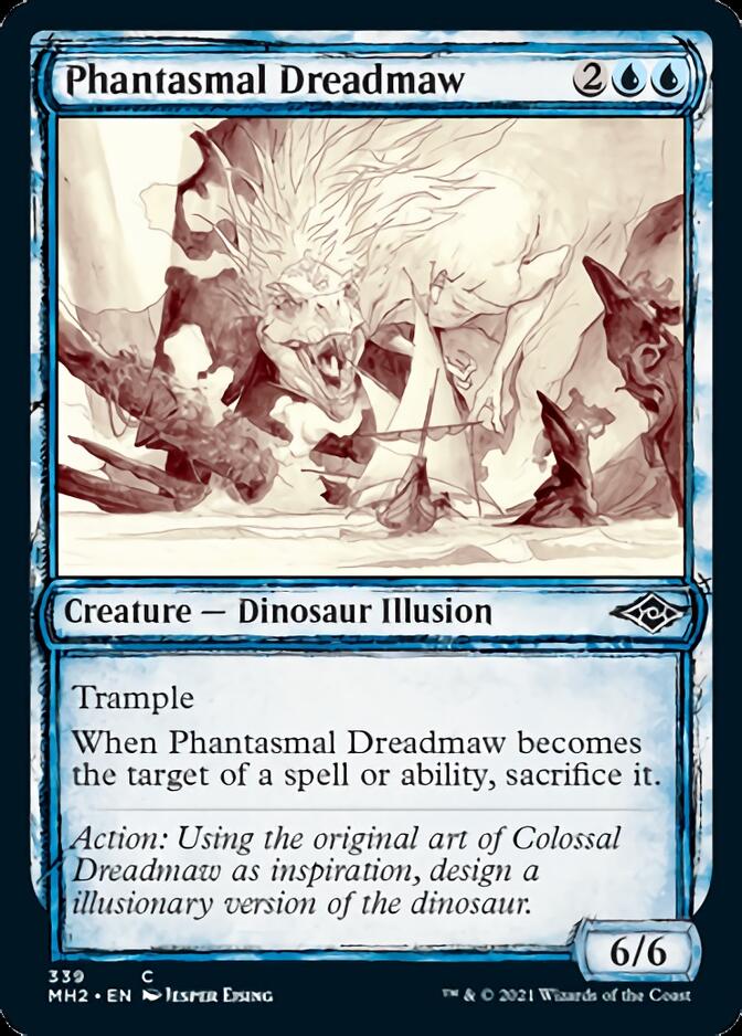 Phantasmal Dreadmaw (Sketch) [Modern Horizons 2] | Play N Trade Winnipeg