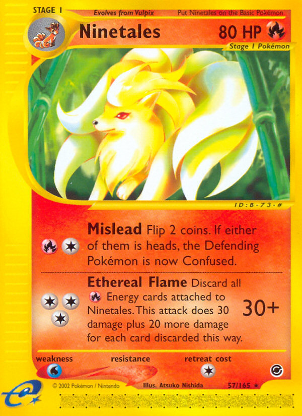 Ninetales (57/165) [Expedition: Base Set] | Play N Trade Winnipeg