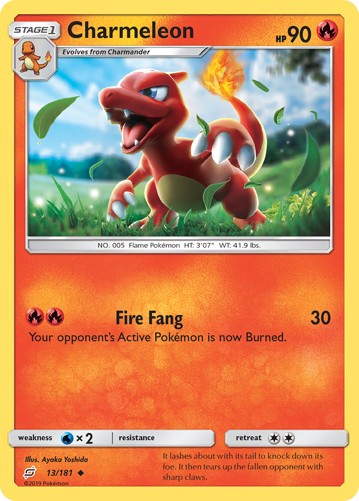 Charmeleon (13/181) [Sun & Moon: Team Up] | Play N Trade Winnipeg