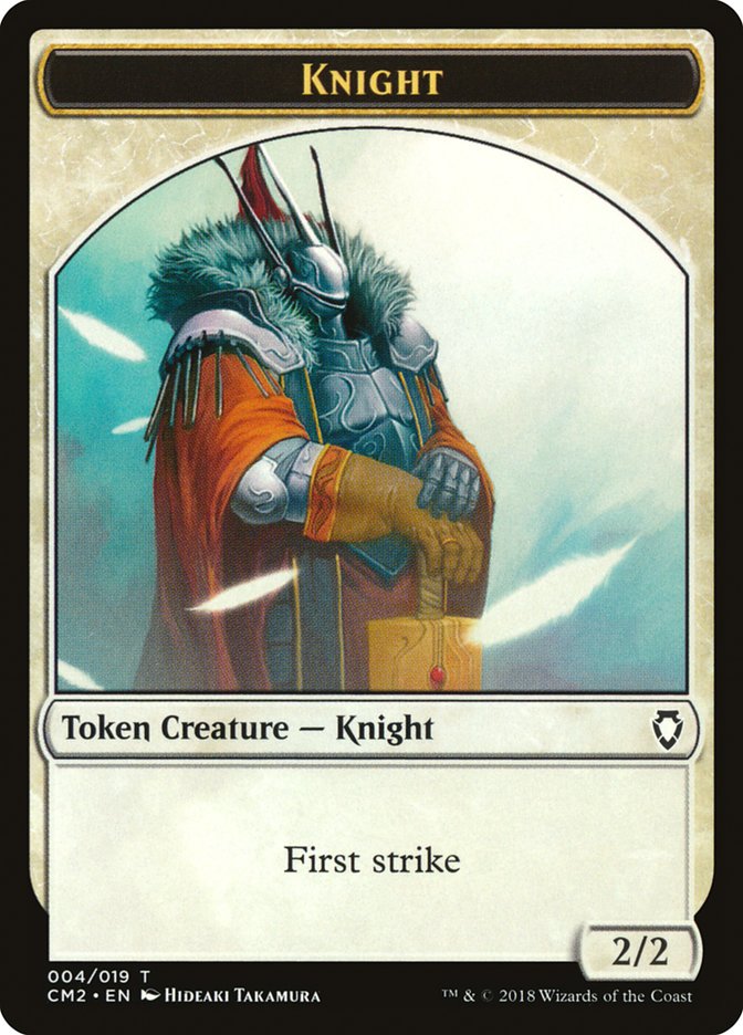 Knight [Commander Anthology Volume II Tokens] | Play N Trade Winnipeg