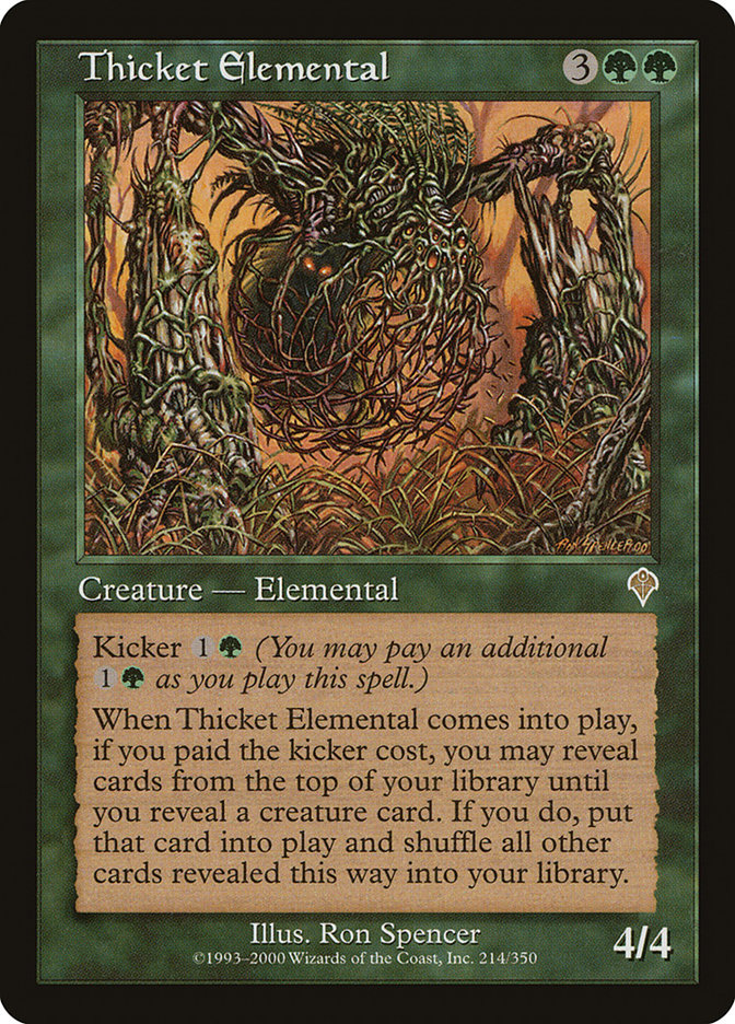 Thicket Elemental [Invasion] | Play N Trade Winnipeg