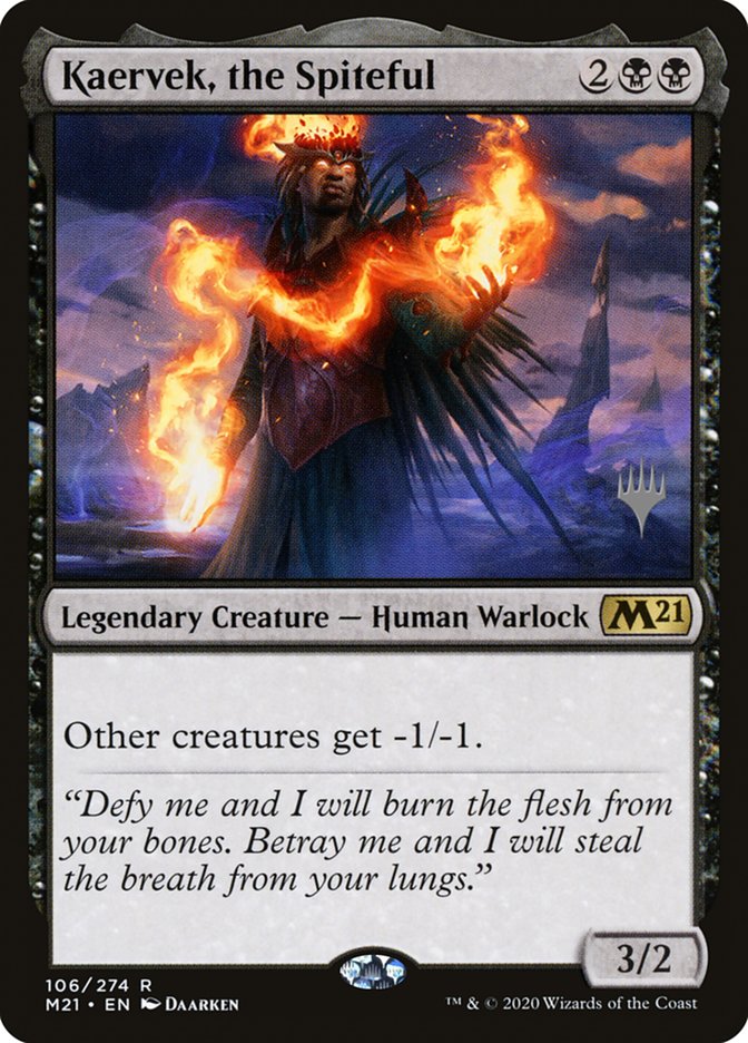 Kaervek, the Spiteful (Promo Pack) [Core Set 2021 Promos] | Play N Trade Winnipeg