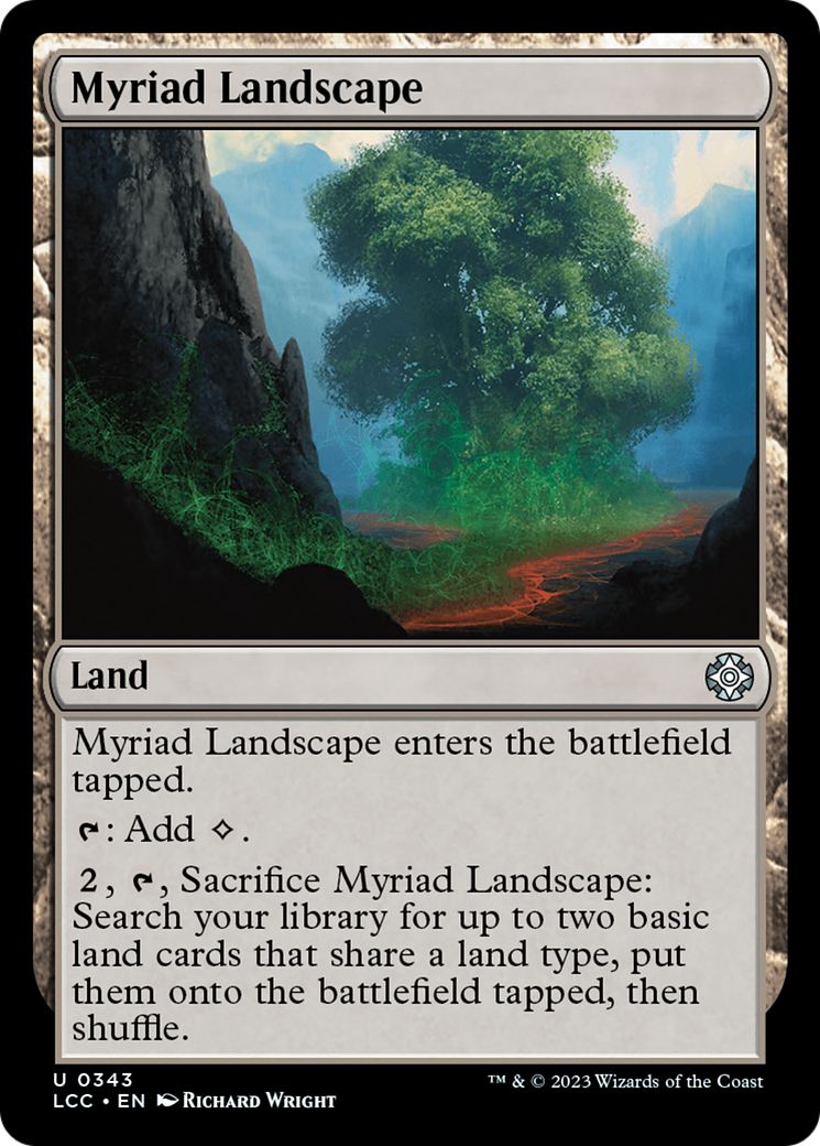 Myriad Landscape [The Lost Caverns of Ixalan Commander] | Play N Trade Winnipeg