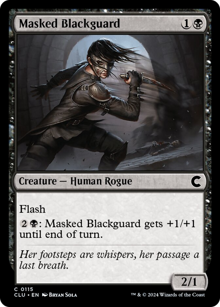 Masked Blackguard [Ravnica: Clue Edition] | Play N Trade Winnipeg