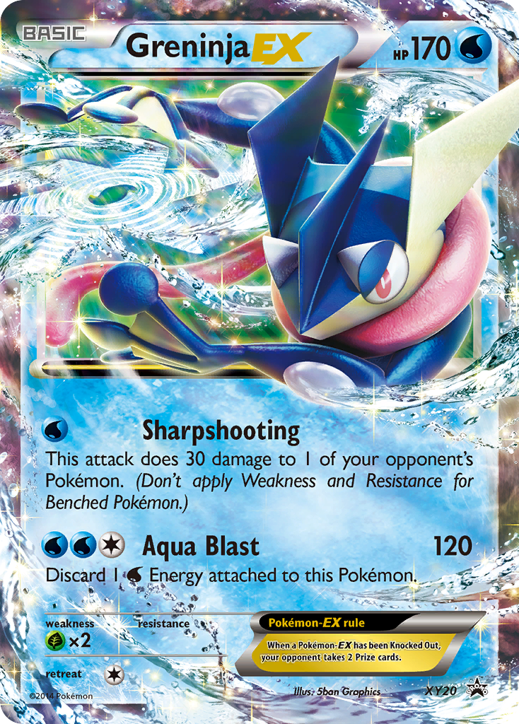 Greninja EX (XY20) [XY: Black Star Promos] | Play N Trade Winnipeg