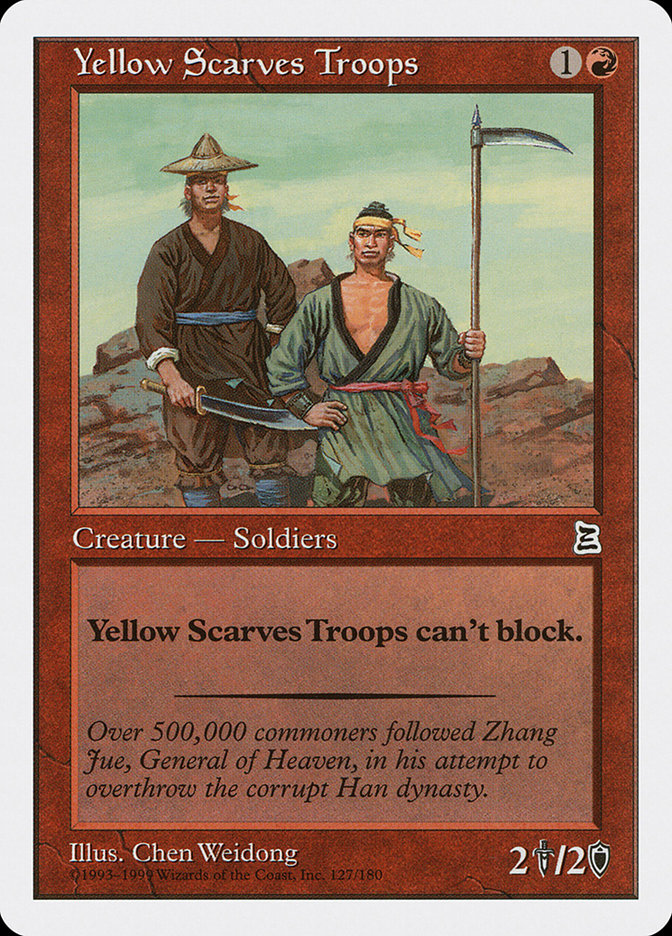 Yellow Scarves Troops [Portal Three Kingdoms] | Play N Trade Winnipeg