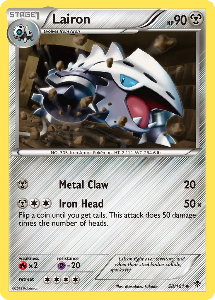 Lairon (58/101) [Black & White: Plasma Blast] | Play N Trade Winnipeg