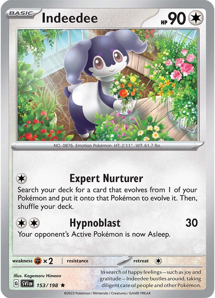 Indeedee (153/198) [Scarlet & Violet: Base Set] | Play N Trade Winnipeg