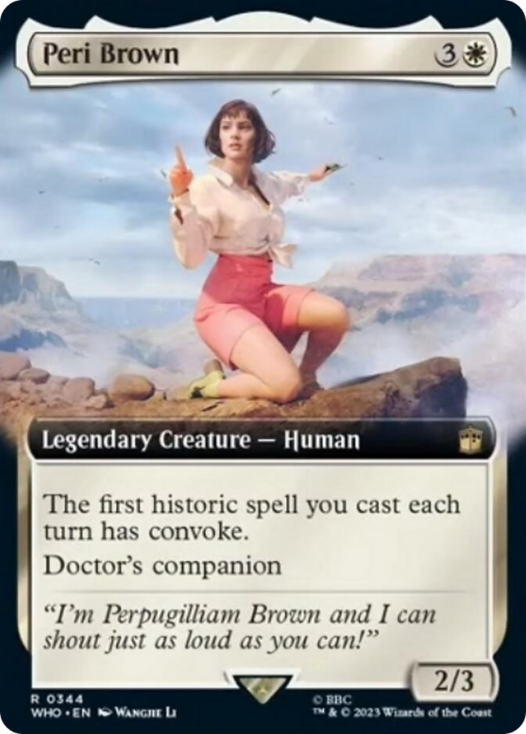 Peri Brown (Extended Art) [Doctor Who] | Play N Trade Winnipeg